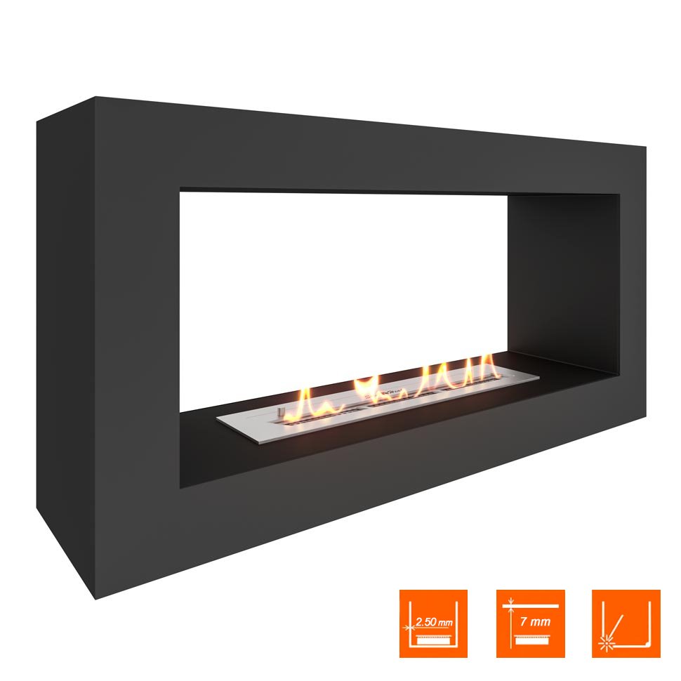 Биокамин SteelHeat FRAME ONE 900 черный Биокамин SteelHeat FRAME ONE 900 черный по цене 44 100 руб.