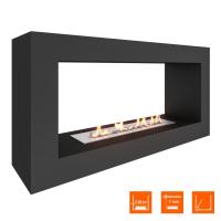 Биокамин SteelHeat FRAME ONE 900 черный Биокамин SteelHeat FRAME ONE 900 черный