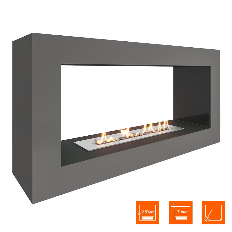 Биокамин SteelHeat WALL FRAME ONE 900 серый, стемалит Биокамин SteelHeat WALL FRAME ONE 900 серый, стемалит по цене 48 720 руб.