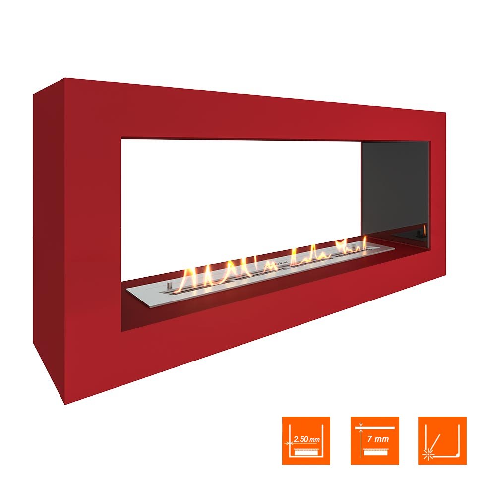 Биокамин SteelHeat WALL FRAME ONE 1000 красный, стемалит Биокамин SteelHeat WALL FRAME ONE 1000 красный, стемалит по цене 55 650 руб.