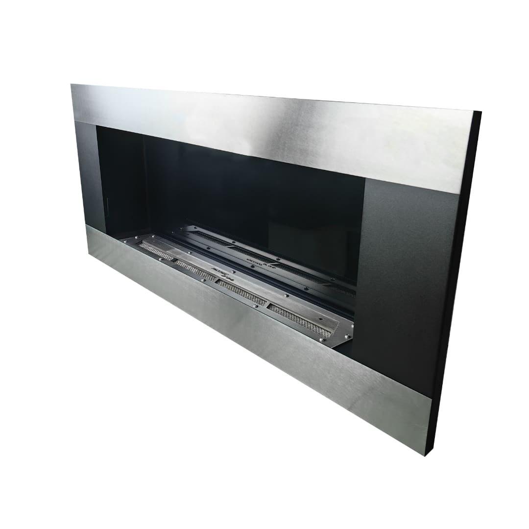 Биокамин "Русский огонь" Модерн 1200V встраиваемый с декоративным стеклом (стемалитом) по цене 43 650 руб.