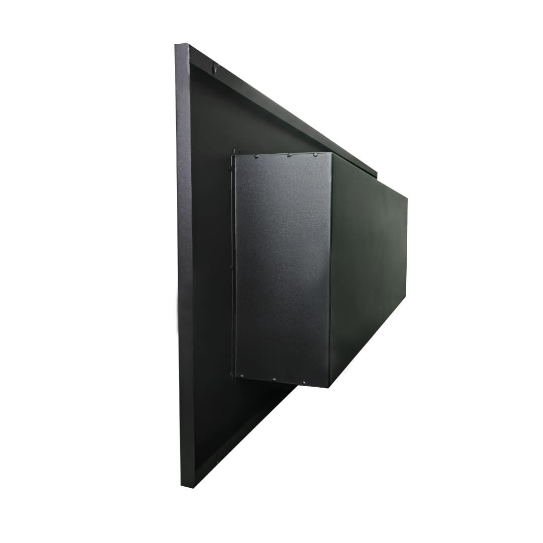 Биокамин "Русский огонь" Барокко 1100V встраиваемый с декоративным стеклом (стемалитом) по цене 47 650 руб.