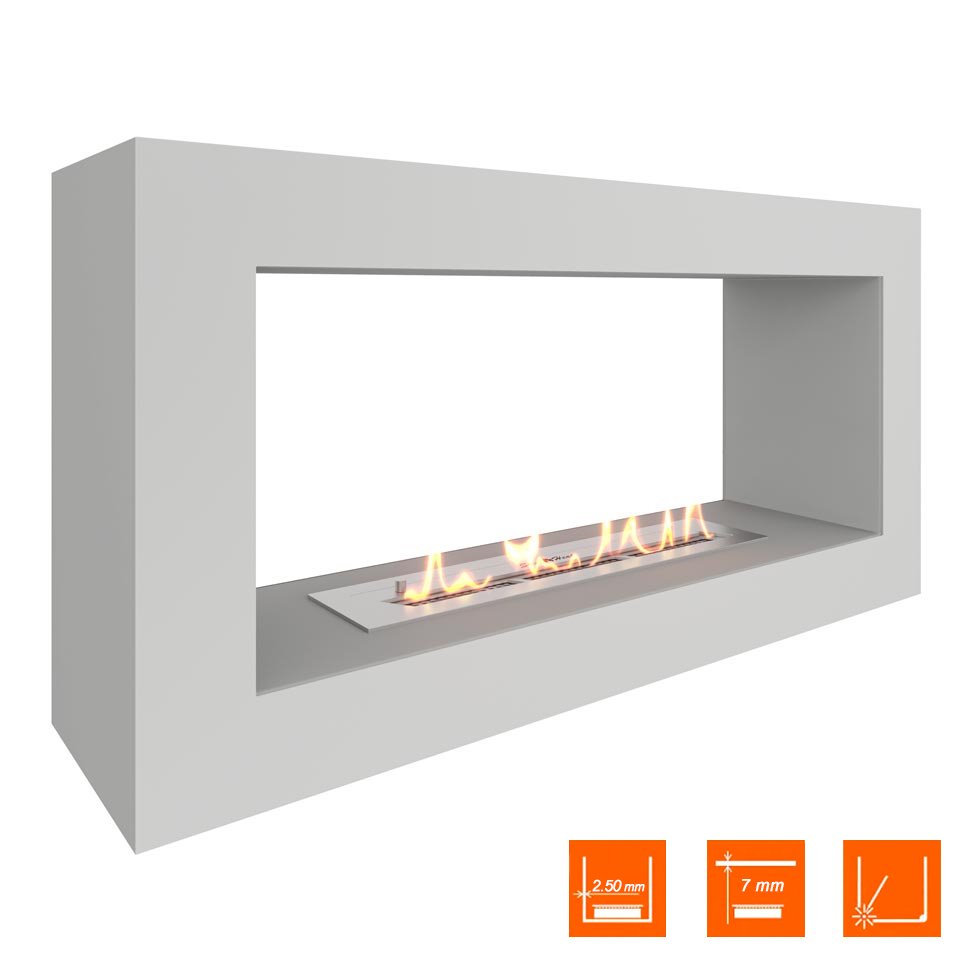 Биокамин SteelHeat FRAME ONE 900 белый Биокамин SteelHeat FRAME ONE 900 белый по цене 44 100 руб.