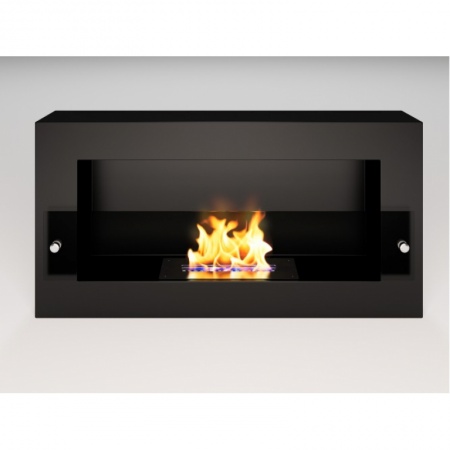 Биокамин Window Fat Glass black по цене 33 900 руб.