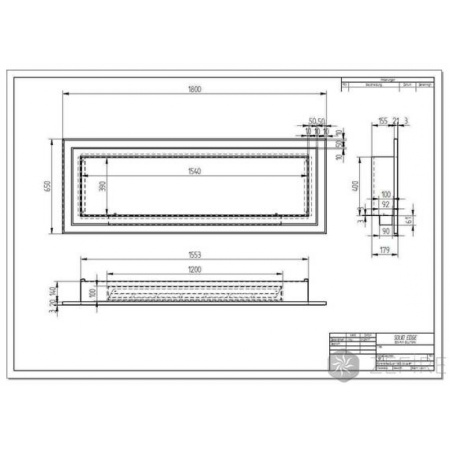 Биокамин ZeFire Sirius 1800 по цене 64 800 руб.