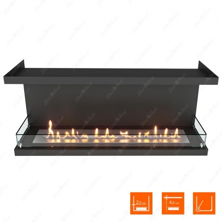 Биокамин фронтальный SteelHeat Leader 1100 стекло Биокамин фронтальный SteelHeat Leader 1100 стекло по цене 43 614 руб.