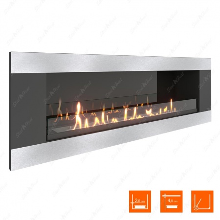 Биокамин SteelHeat LONG-H 1200 XL стекло + стемалит Биокамин SteelHeat LONG-H 1200 XL стекло + стемалит по цене 55 744 руб.